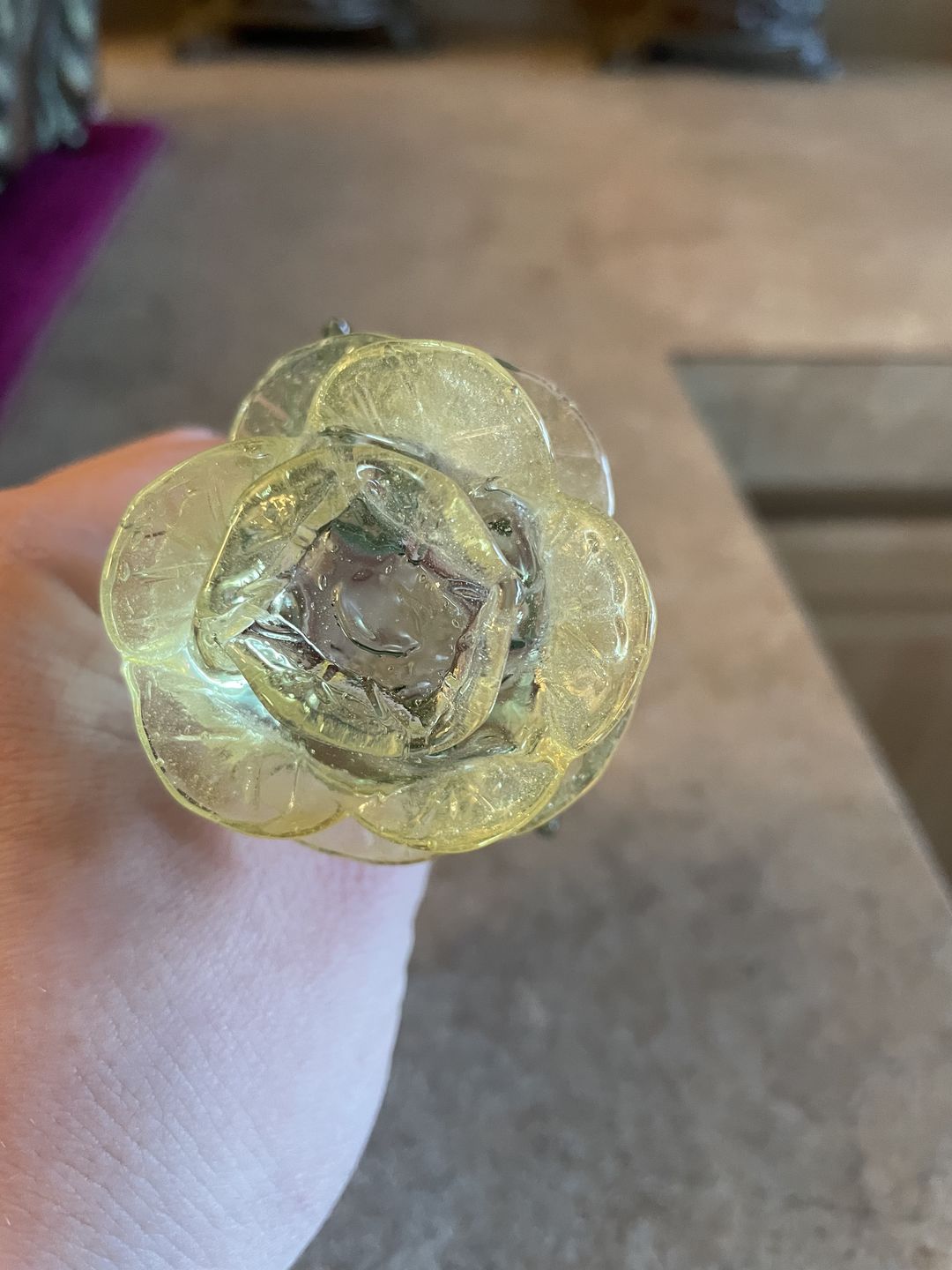 Customer photo review of Glass Roses by Dan