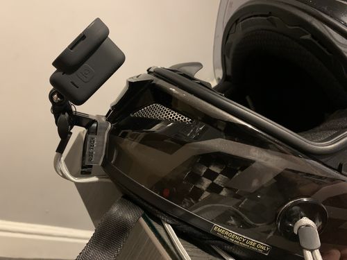 Customer photo review of HJC RPHA-11 Camera Mount