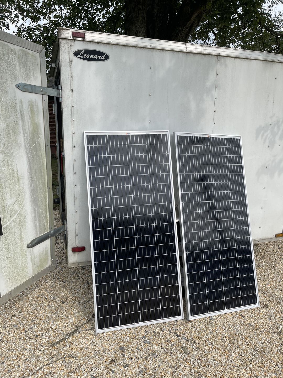 Customer photo review of MEGA 200 Watt Monocrystalline Solar Panel | Best 24V Panel for RVs and Off-Grid | 25-Year Output Warranty | UL Certified