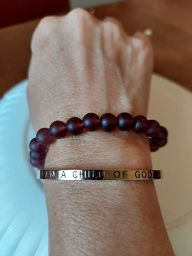 Customer photo review of I AM A CHILD OF GOD - Embrace Faithlet