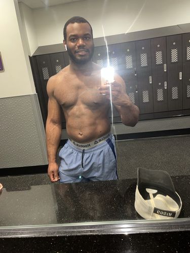 Customer photo review of REVIVE Blue Drop Shirt