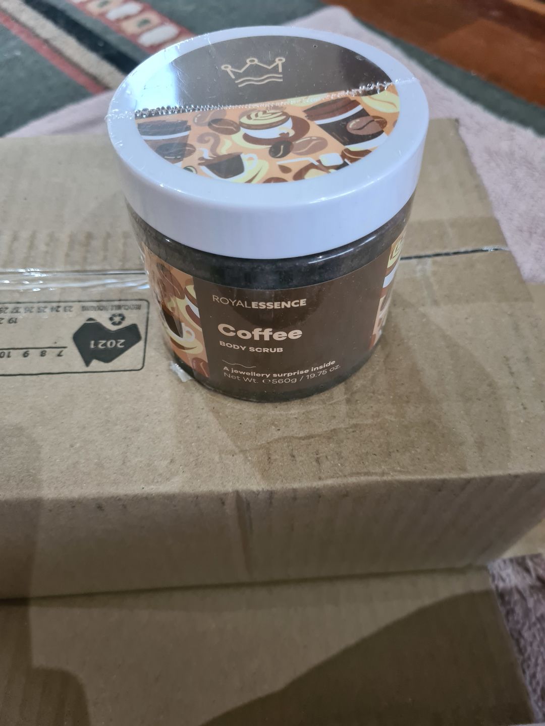 Customer photo review of Coffee (Body Scrub)