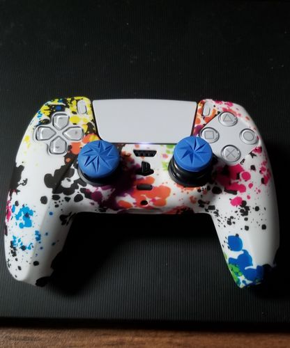 Customer photo review of Psychedelic - PS5 Controller Skin
