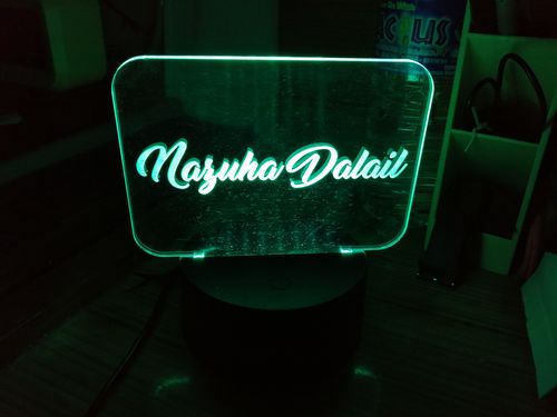 Customer photo review of Lampu Uqeer Custom LED 16 Color + Remote Control