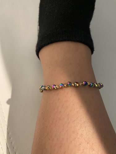 Customer photo review of Fiji anklet