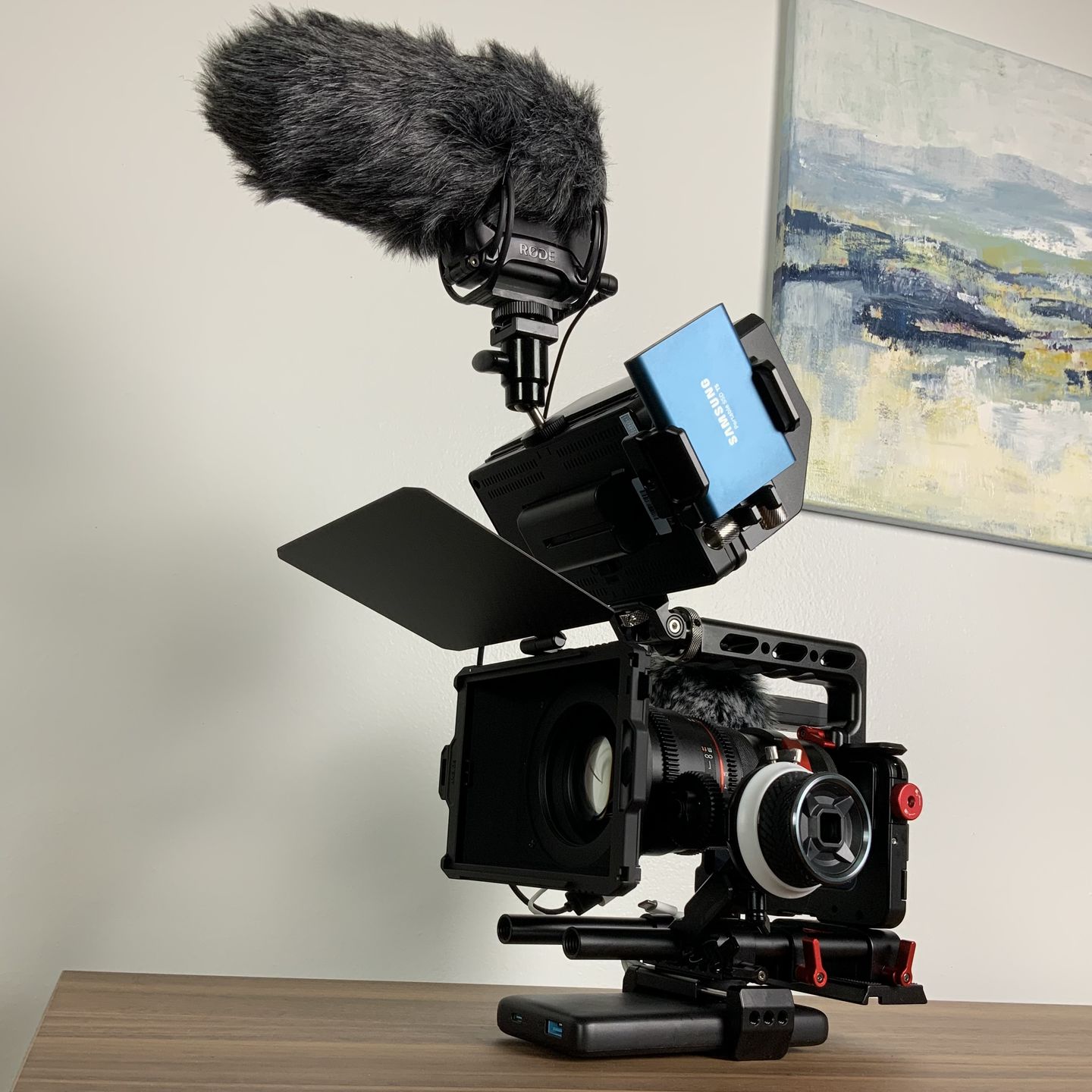 Customer photo review of BeastRail Support System for DOF Adapter