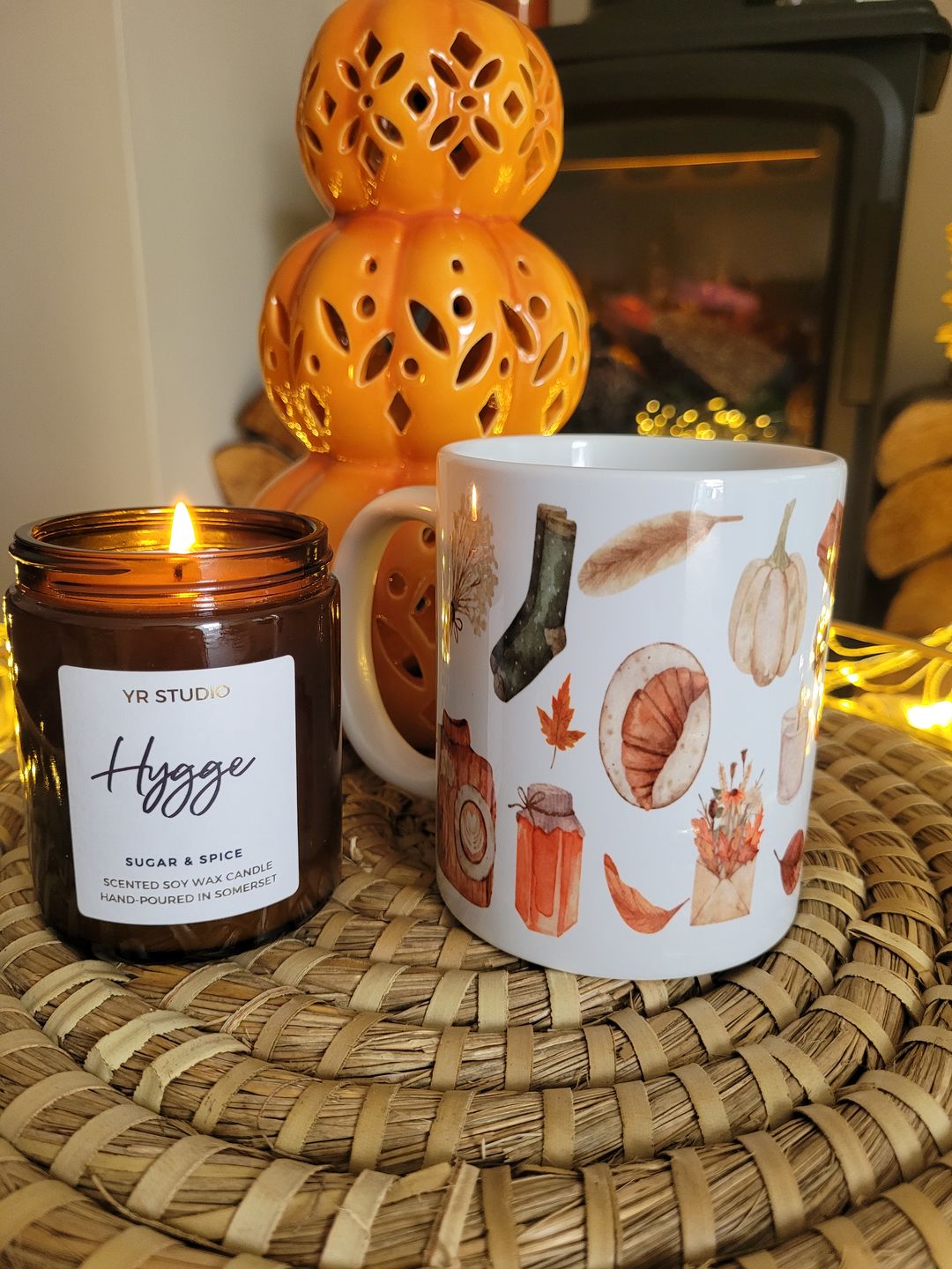 Customer photo review of "Hygge" Sugar & Spice Soy Candle
