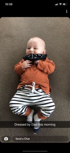 Customer photo review of Jamie Striped Pants Set