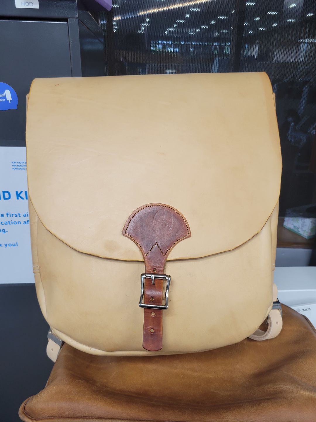 Customer photo review of No.82 | Saddlebag Backpack (Digital Pattern)