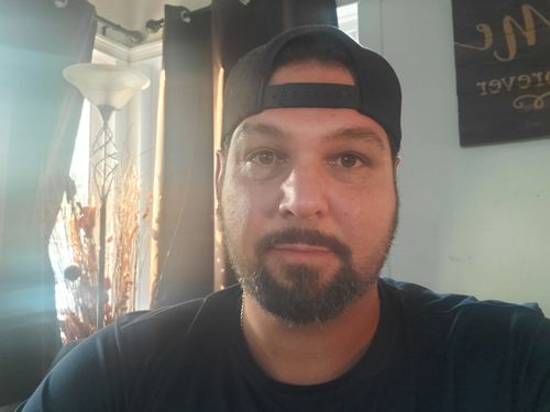 Customer photo review of Blank Snapback - Black