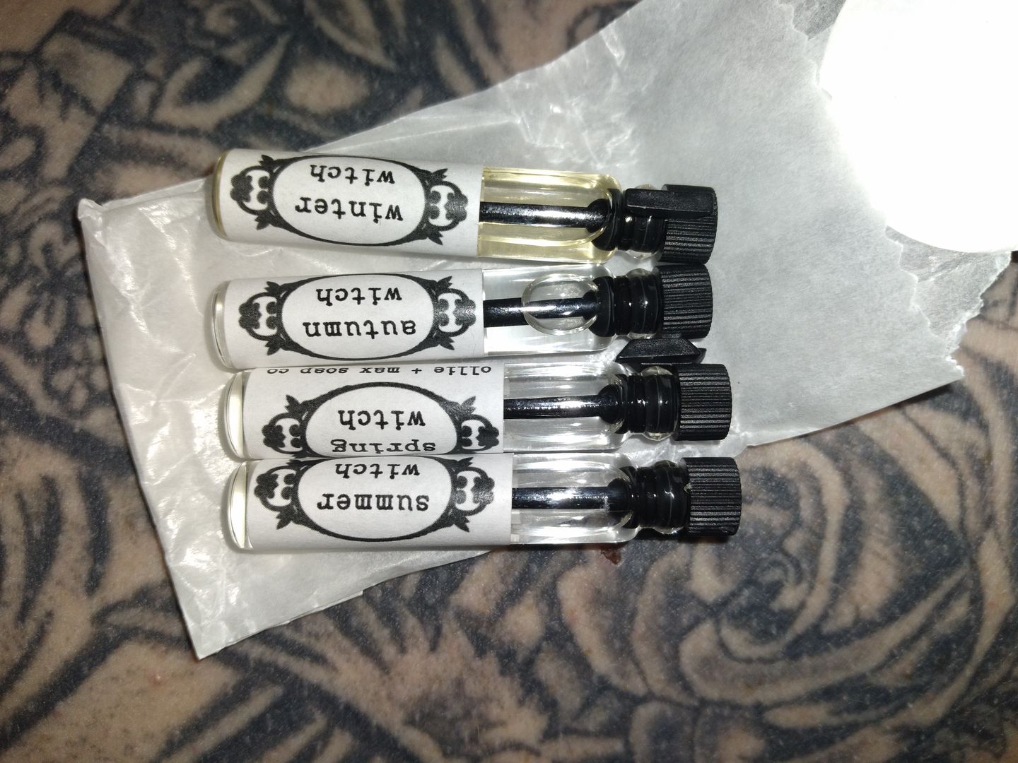 Customer photo review of The 4 Seasons of the Witch - Sample Set