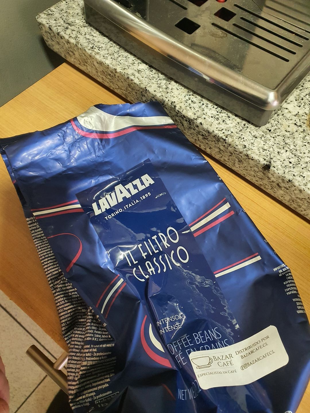 Customer photo review of Lavazza Il Filtro Classico 1 kg Grano Entero