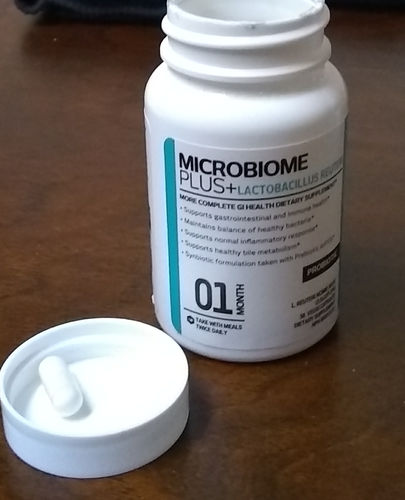 Customer photo review of Lactobacillus Reuteri NCIMB 30242 | Microbiome Plus+