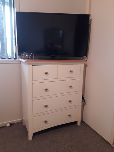 Customer photo review of Garcia Tallboy 5 Drawer