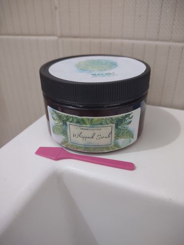Customer photo review of Whipped Body Scrub + Soap