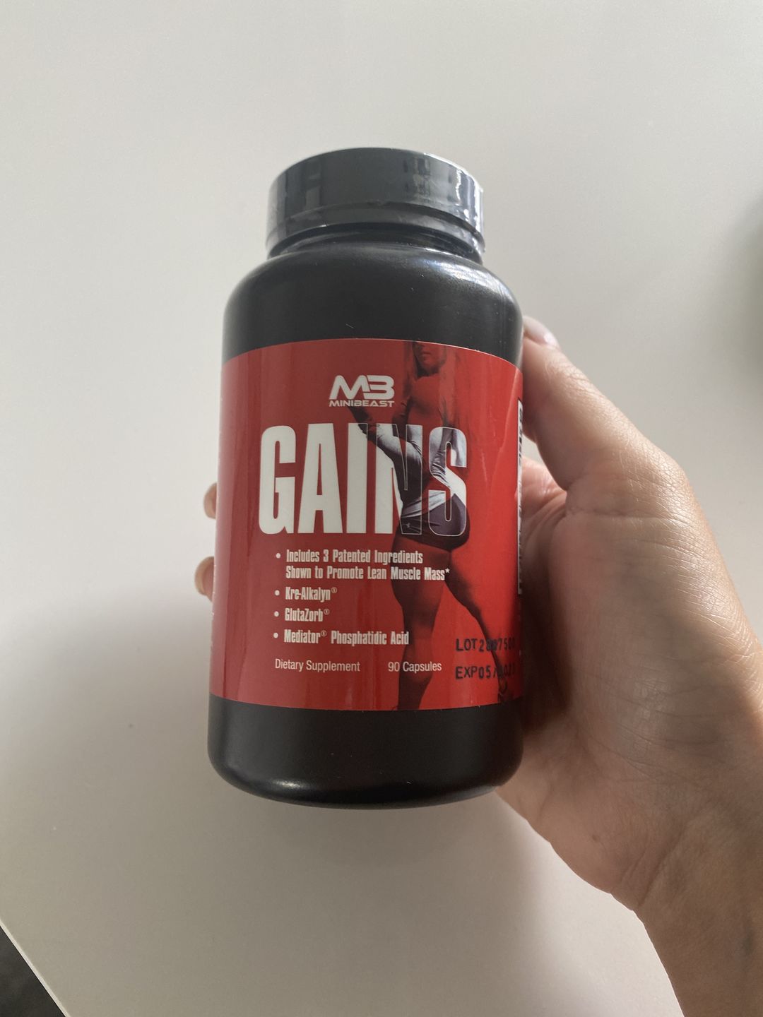 Customer photo review of GAINS 2.0