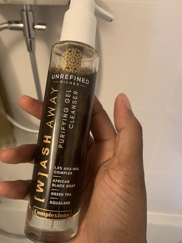 Customer photo review of [W]ASH AWAY - Purifying Gel Cleanser