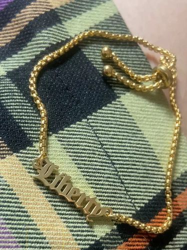 Customer photo review of Custom Name Bracelet