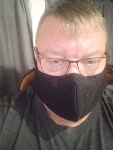 Customer photo review of Advanced Nanotech Premium Face Mask