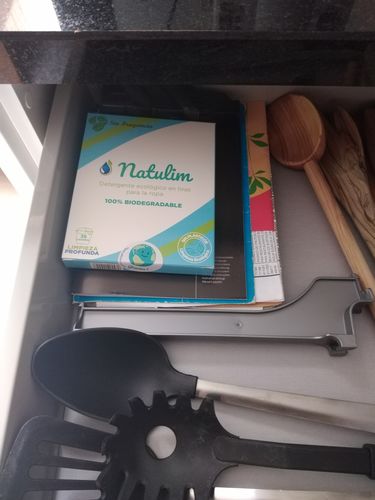 Customer photo review of Eco-Tiras de Detergente 40 lavados Natulim
