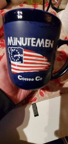 Customer photo review of 2021 MMCC Limited Edition Cobalt Mug