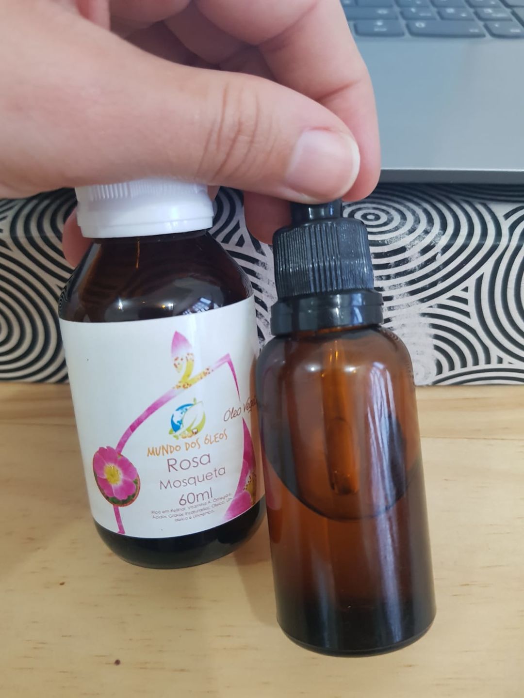 Customer photo review of Óleo de Rosa Mosqueta