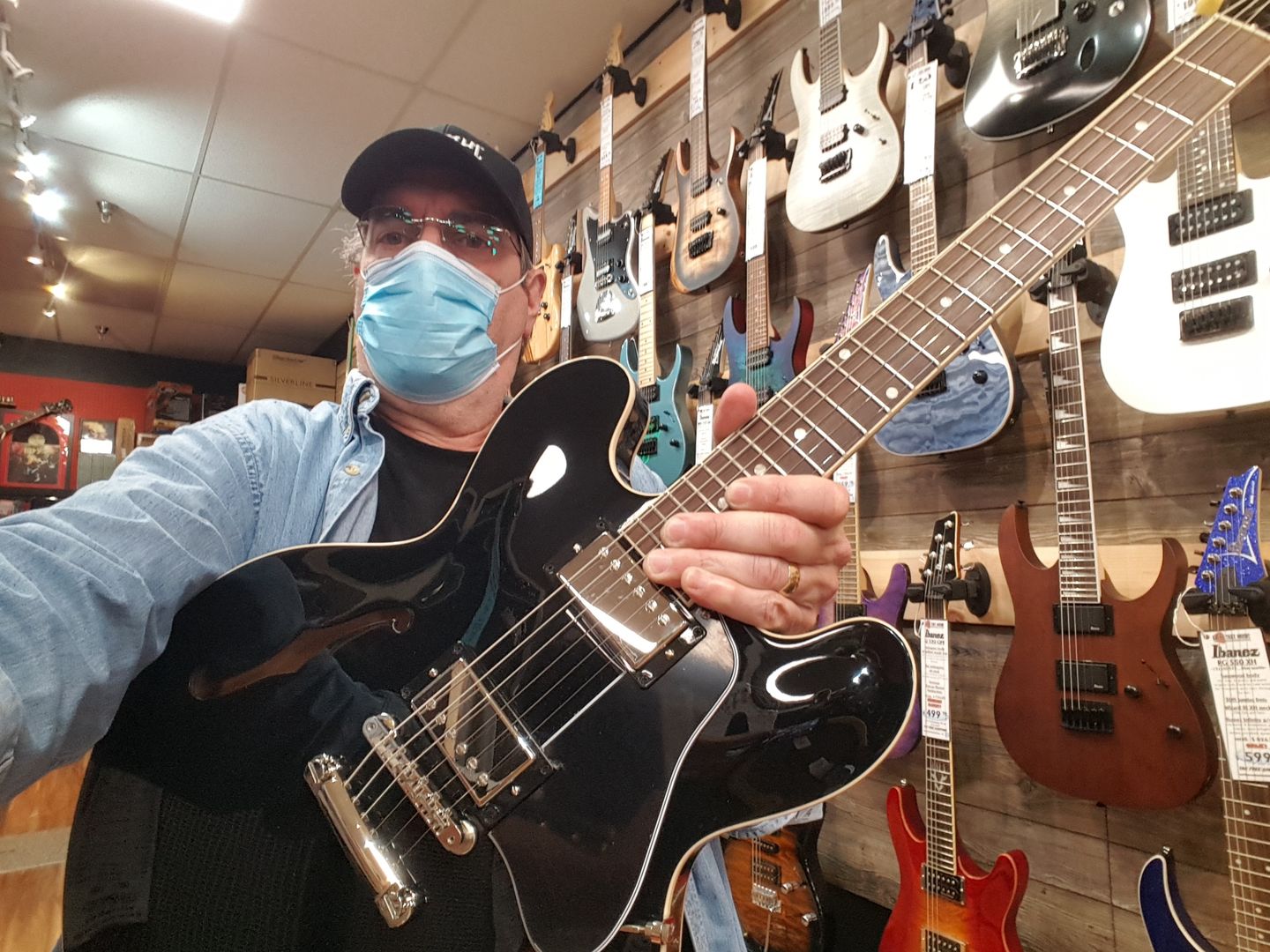 Customer photo review of Grateful Dead Skull and Roses Cap