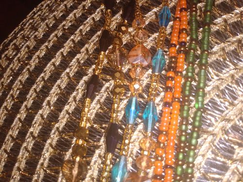 Customer photo review of Royal Jewel Crystal Waist Beads