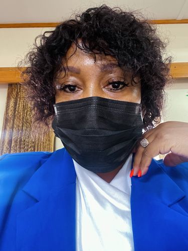 Customer photo review of Brazilian Full Cap Wig - Eva