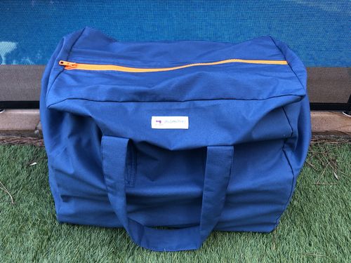 Customer photo review of Bolsa MyBigBag® Petrol (cremallera naranja)