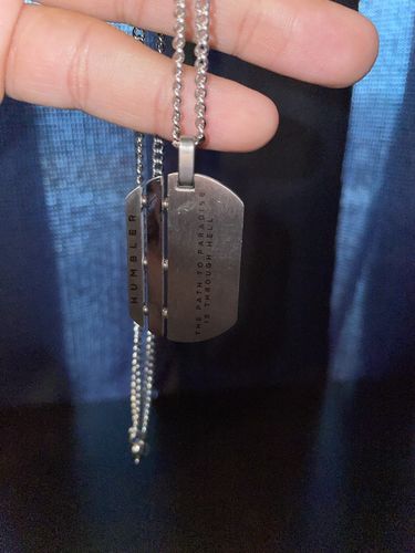 Customer photo review of PARADISE IS THROUGH HELL ( Silver )