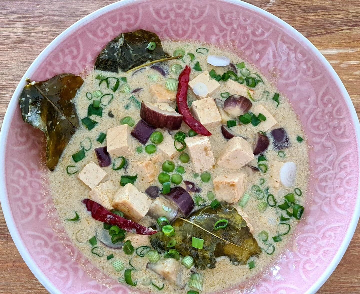 Customer photo review of Grünes Thai Curry Kochbox (für 3-4 Portionen) in der Schilfgrastasche