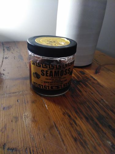 Customer photo review of Elderberry and Soursop Infused Sea Moss Gel