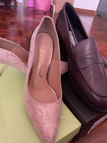 Customer photo review of Penny Loafer - Coffee (Crepe Sole)