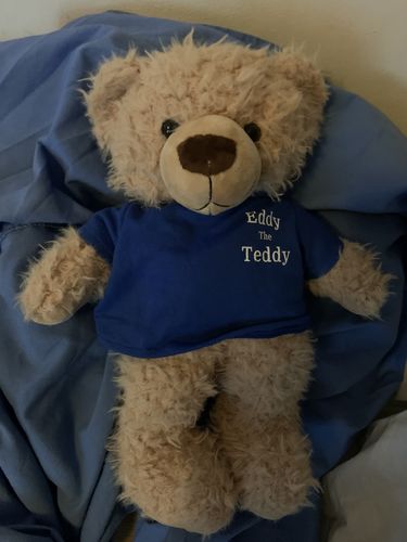 Customer photo review of Eddy The Teddy Bear
