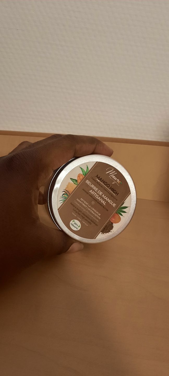 Customer photo review of Beurre de mangue artisanal HIGH