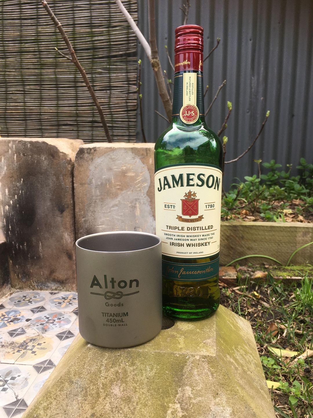 Customer photo review of Titanium Double-Wall Mug 450mL