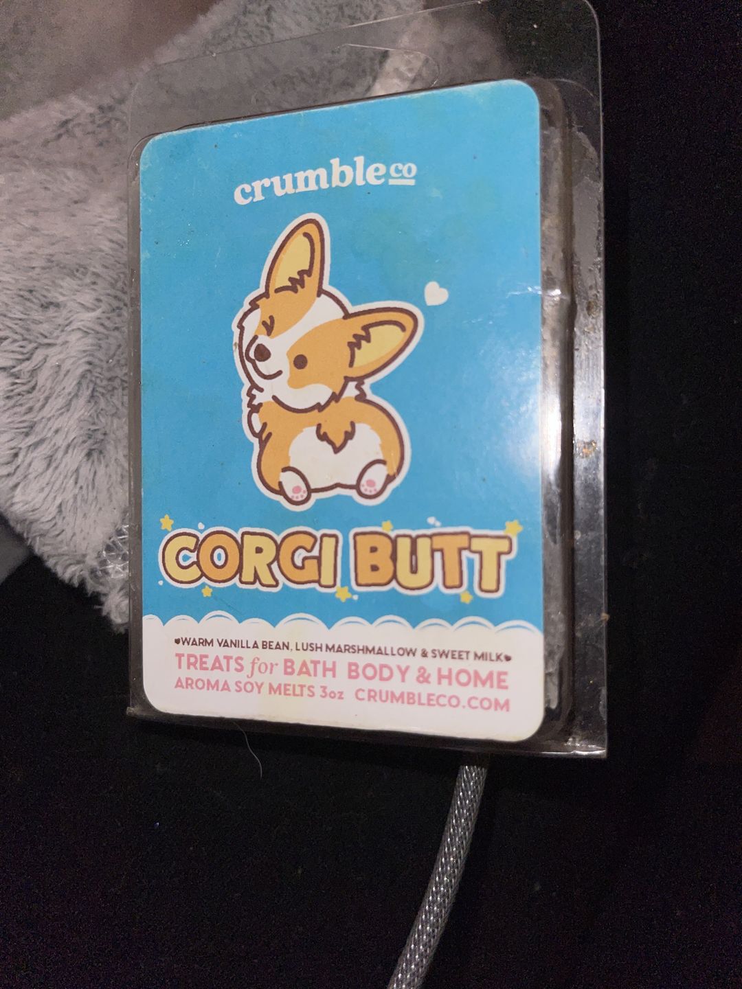 Customer photo review of Corgi Butts Wax Melts