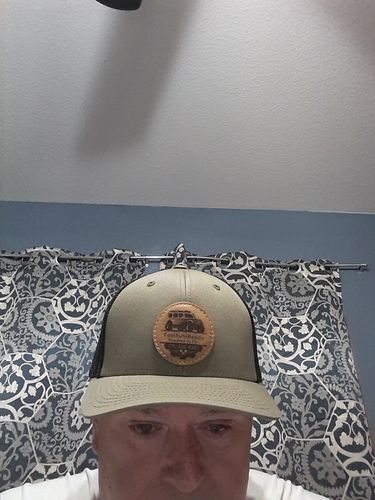 Customer photo review of Richardson 110 Fitted Patch Hat