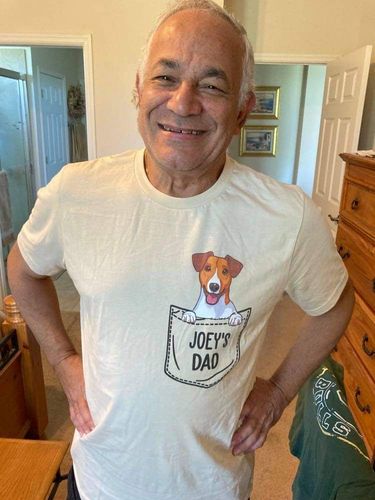 Customer photo review of Happiness Is - Personalized Custom Long Sleeve