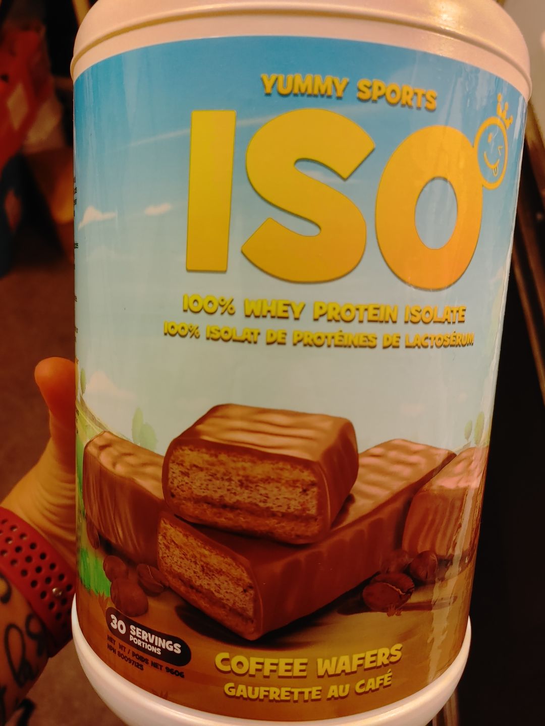 Customer photo review of Yummy Sports - ISO 100% Protéine Isolate 2lbs