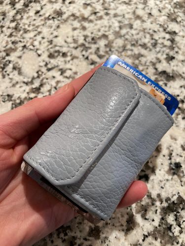 Customer photo review of Nano Boy Pocket with leather coin pocket Ladies Edition