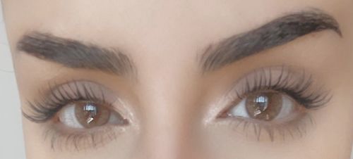 Customer photo review of Asa Brown Contact Lenses(12 months wear)