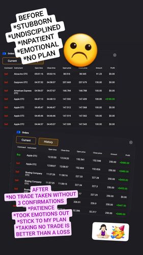 Customer photo review of HFX TRADING COURSE