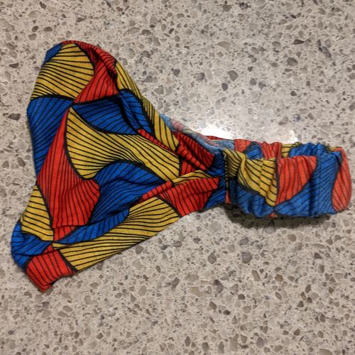 Customer photo review of Locs/ Natural Hair Headband