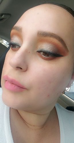 Customer photo review of The Signature Eyeshadow Palette
