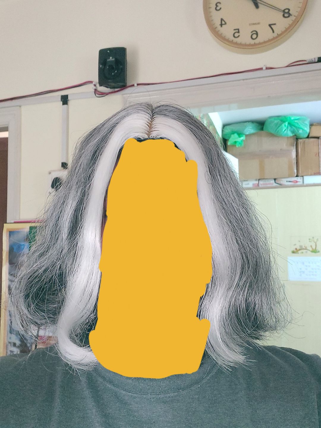 Customer photo review of Abdul Kalam Wig for Role play