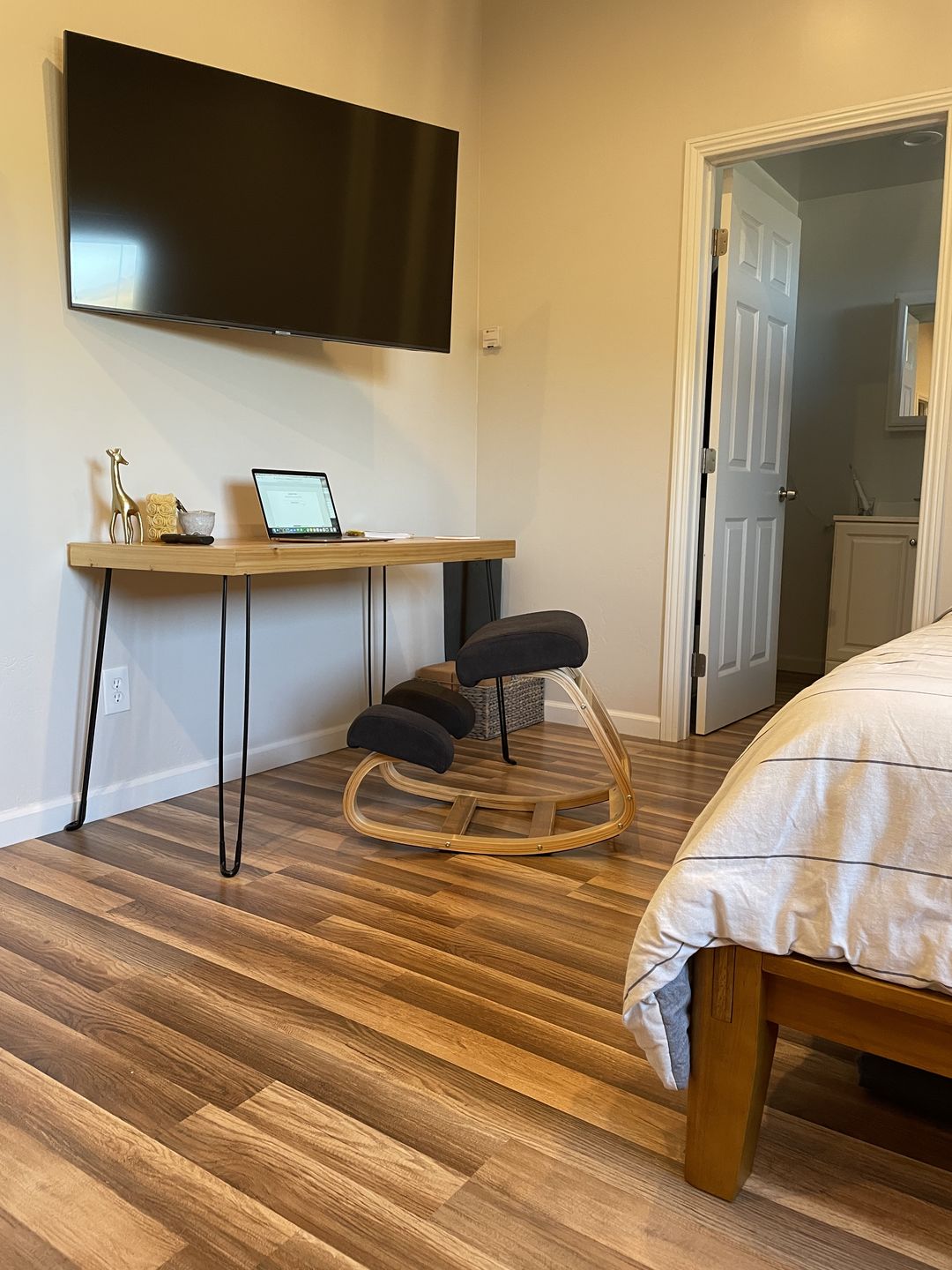 Customer photo review of The Portland Folding Desk.
