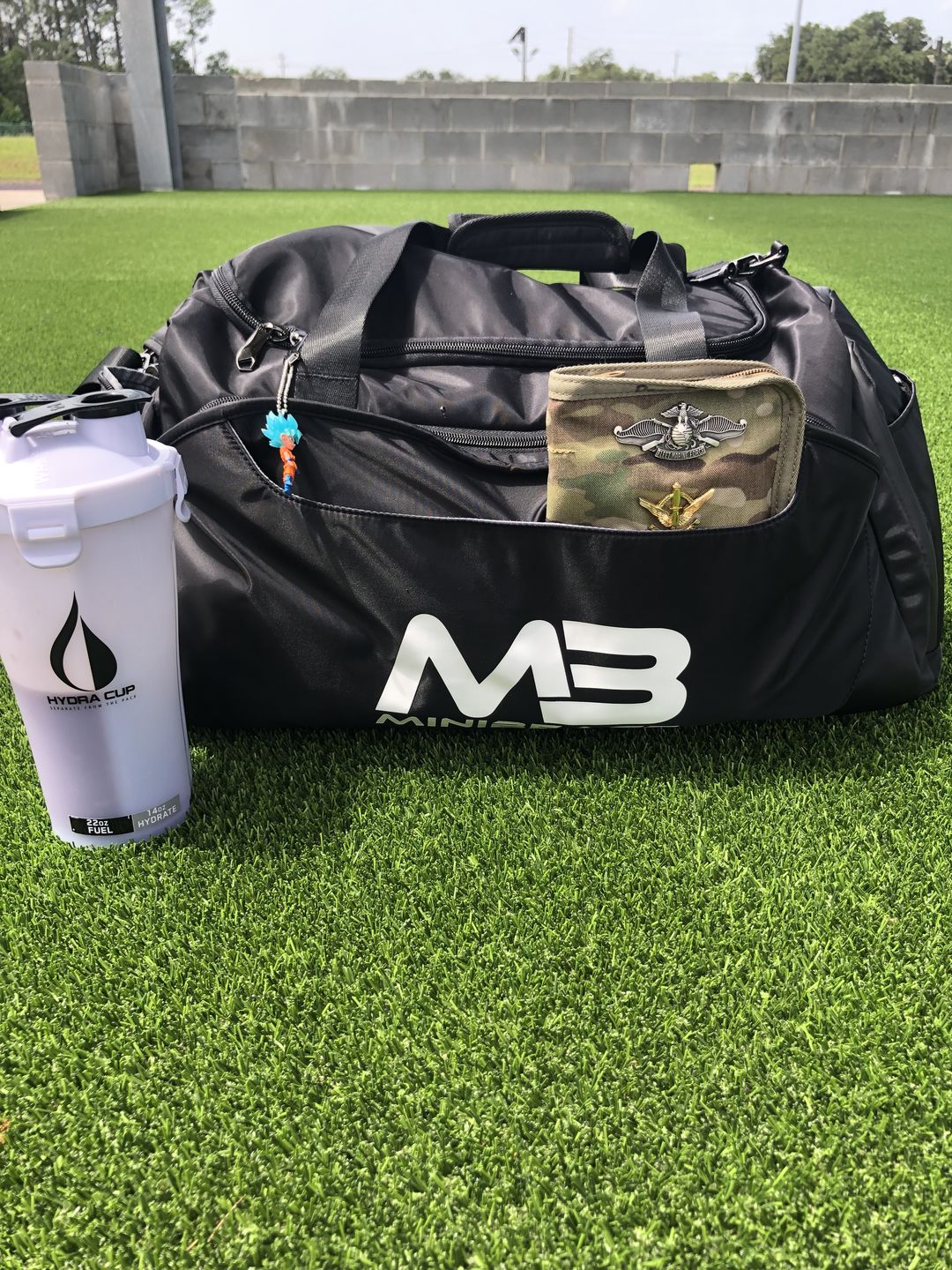 Customer photo review of ELITE GYM DUFFEL BAG
