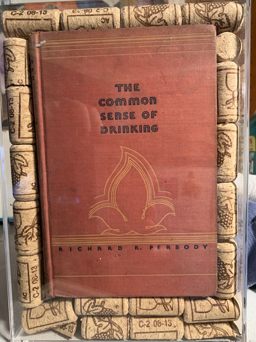 Customer photo review of Acrylic Book Display Case